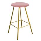 Kit 07 Banqueta Alta Loni Eiffel Dourado Rose Gold