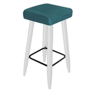 Kit 07 Banqueta Alta Quadrado Luma Para Cozinha Bar Balcão Bi