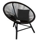 Kit 07 Poltrona Cadeira Suede Preto