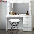 Kit 07 Puff Banqueta Louis Industrial Para Penteadeira Sala H