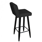 Kit 08 Banqueta Alta Com Encosto Lana Para Cozinha Bar Balcão