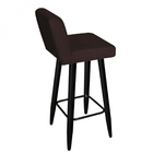 Kit 08 Banqueta Alta Com Encosto Lana Para Cozinha Bar Balcão