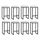 Kit 08 Banqueta Alta Lara Para Cozinha Bar Balcão Bistrô Chur