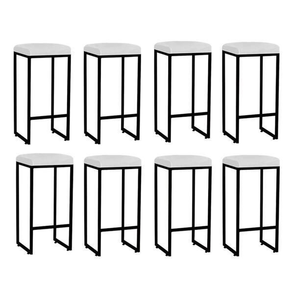 Kit 08 Banqueta Alta Lara Para Cozinha Bar Balcão Bistrô Chur