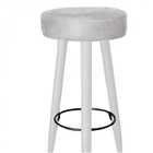 Kit 08 Banqueta Alta Lia Para Cozinha Bar Balcão Bistrô Pé Pa