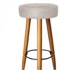 Kit 08 Banqueta Alta Lia Para Cozinha Bar Balcão Bistrô Pé Pa