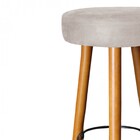 Kit 08 Banqueta Alta Lia Para Cozinha Bar Balcão Bistrô Pé Pa