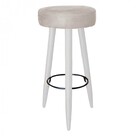 Kit 08 Banqueta Alta Lia Para Cozinha Bar Balcão Bistrô Pé Pa