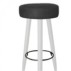 Kit 08 Banqueta Alta Lia Para Cozinha Bar Balcão Bistrô Pé Pa