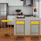 Kit 08 Banqueta Alta Lina Industrial Cozinha Bar Balcão Bistr