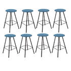 Kit 08 Banqueta Alta Loni Eiffel Industrial Cozinha Bar Balcã