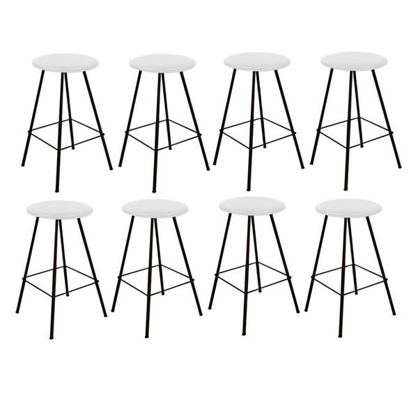 Kit 08 Banqueta Alta Loni Eiffel Industrial Cozinha Bar Balcã