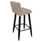 Kit 08 Banqueta Alta Lucy Com Encosto Cozinha Bar Balcão Bist