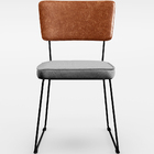 Kit 08 Cadeira Decorativa Estofada Sala Jantar Allana L02 Cou