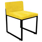 Kit 08 Cadeiraa De Jantar Escritório Recepção Lee Office Indu