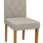 Kit 08 Cadeiras De Jantar Cecília Animalle Marfim Wd25 Pés Yp