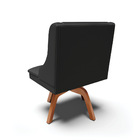 Kit 08 Cadeiras De Jantar Liz Corino Preto D03 - D'rossi Base