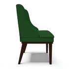 Kit 08 Cadeiras De Jantar Liz Veludo Luxo Verde A136 Base Fix