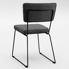 Kit 08 Cadeiras Decorativa Estofada Para Sala Base Em Aço All