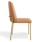 Kit 08 Cadeiras Decorativa Estofada Para Sala De Jantar Doura