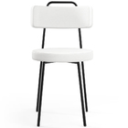 Kit 08 Cadeiras Decorativas Estofada Para Sala De Jantar Barc