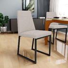 Kit 08 Cadeiras Decorativas Estofada Para Sala De Jantar Dafn