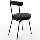 Kit 08 Cadeiras Decorativas Estofada Para Sala De Jantar Haia