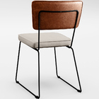 Kit 08 Cadeiras Decorativas Estofada Sala Jantar Allana L02 C