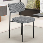 Kit 08 Cadeiras Decorativas Estofada Sala Jantar Melina L02 P