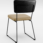 Kit 08 Cadeiras Decorativas Sala Jantar Allana L02 Couríssimo