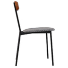 Kit 08 Cadeiras Estofada Para Sala De Jantar Liora Preto C01