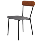 Kit 08 Cadeiras Estofada Para Sala De Jantar Liora Preto C01