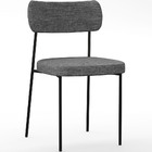 Kit 08 Cadeiras Estofadas Para Sala De Jantar Melina L02 Linh