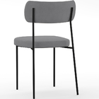 Kit 08 Cadeiras Estofadas Para Sala De Jantar Melina L02 Sued