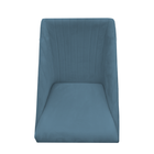 Kit 08 Cadeiras Para Sala De Jantar Ana Pés Palito Suede Azul