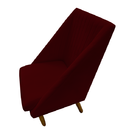 Kit 08 Cadeiras Para Sala De Jantar Ana Pés Palito Suede Mars