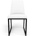 Kit 08 Cadeiras Para Sala De Jantar Base Aço Industrial Preto