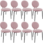 Kit 08 Cadeiras Para Sala De Jantar Cozinha Évora L02 Bouclê