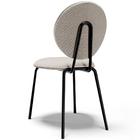 Kit 08 Cadeiras Para Sala De Jantar Cozinha Évora L02 Linho C