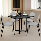 Kit 08 Cadeiras Para Sala De Jantar Cozinha Évora L02 Linho C