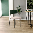 Kit 08 Cadeiras Para Sala De Jantar Melina L02 Facto Verde Mu