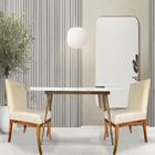 Kit 08 Cadeiras Para Sala De Jantar Paris Pés Palito Suede Be