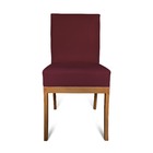 Kit 08 Cadeiras Para Sala De Jantar Paris Pés Palito Suede Ma