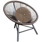 Kit 08 Poltrona Cadeira Jardim Varanda Suede Bege