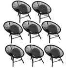 Kit 08 Poltrona Cadeira Suede Cinza