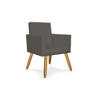 Kit 08 Poltronas Decorativa Recepção Oferta Courino Balaqui C