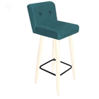 Kit 09 Banqueta Alta Com Encosto Lana Cozinha Balcão Bistrô P