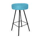 Kit 09 Banqueta Alta Laisa Industrial Redonda Cozinha Bar Bal