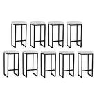 Kit 09 Banqueta Alta Lara Para Cozinha Bar Balcão Bistrô Chur