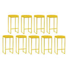 Kit 09 Banqueta Alta Lara Para Cozinha Bar Balcão Bistrô Chur